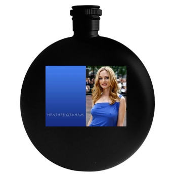 Heather Graham Round Flask