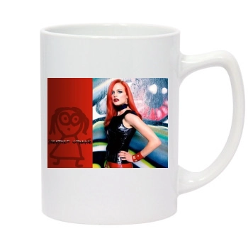 Heather Graham 14oz White Statesman Mug