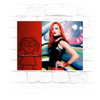 Heather Graham Metal Wall Art