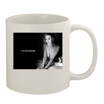 Heather Graham 11oz White Mug