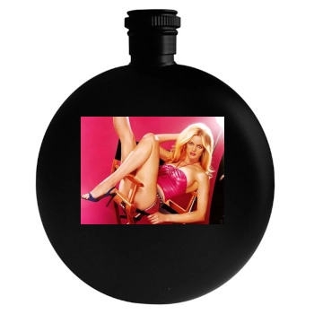 Heather Graham Round Flask