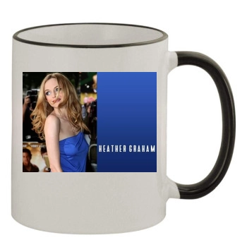 Heather Graham 11oz Colored Rim & Handle Mug