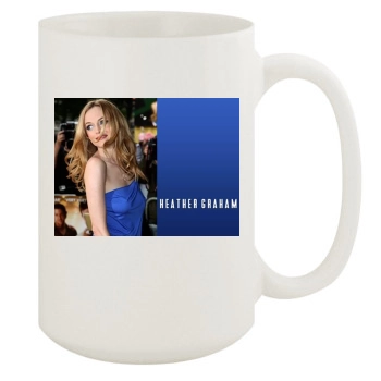 Heather Graham 15oz White Mug