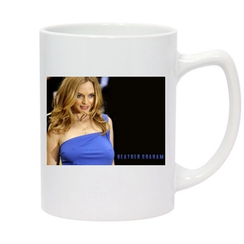 Heather Graham 14oz White Statesman Mug