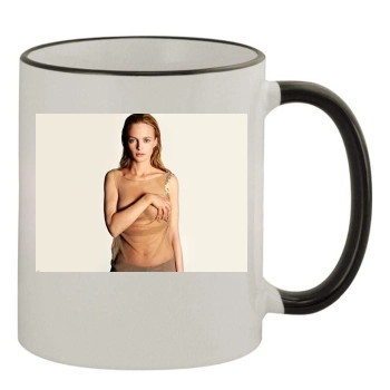 Heather Graham 11oz Colored Rim & Handle Mug