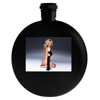 Heidi Klum Round Flask