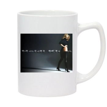 Heidi Klum 14oz White Statesman Mug