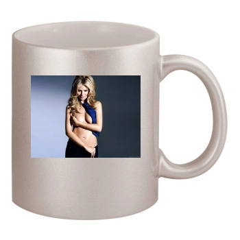 Heidi Klum 11oz Metallic Silver Mug