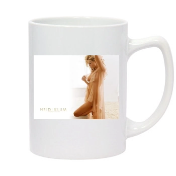 Heidi Klum 14oz White Statesman Mug