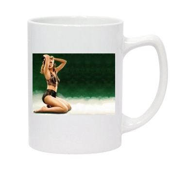 Heidi Klum 14oz White Statesman Mug