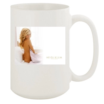 Heidi Klum 15oz White Mug