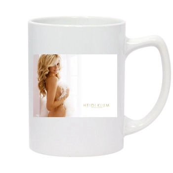 Heidi Klum 14oz White Statesman Mug