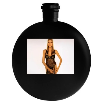 Heidi Klum Round Flask