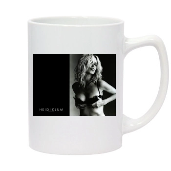 Heidi Klum 14oz White Statesman Mug