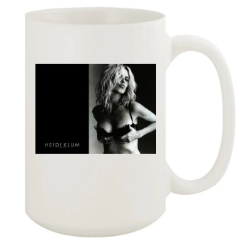 Heidi Klum 15oz White Mug