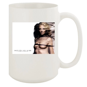 Heidi Klum 15oz White Mug