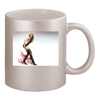 Heidi Klum 11oz Metallic Silver Mug