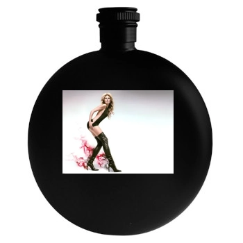 Heidi Klum Round Flask