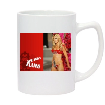 Heidi Klum 14oz White Statesman Mug