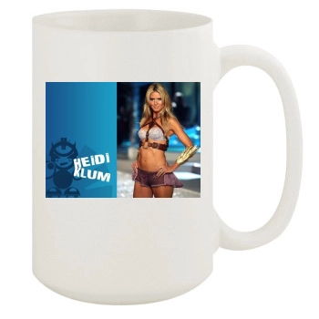 Heidi Klum 15oz White Mug