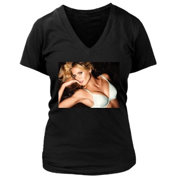 Heidi Klum Women's Deep V-Neck TShirt