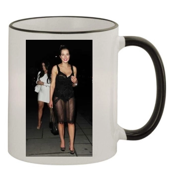 Helen Flanagan 11oz Colored Rim & Handle Mug