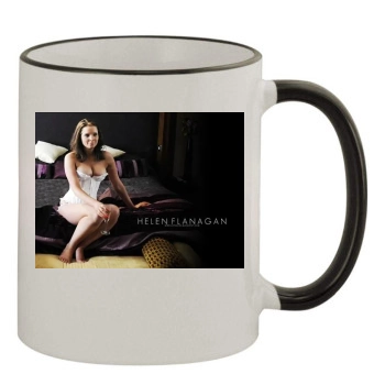 Helen Flanagan 11oz Colored Rim & Handle Mug