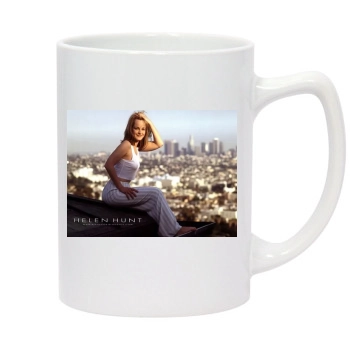 Helen Hunt 14oz White Statesman Mug