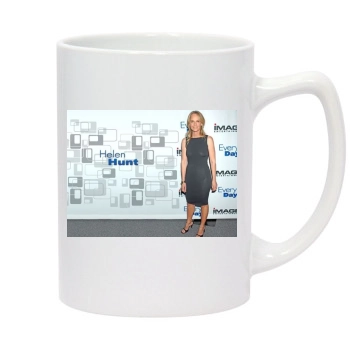 Helen Hunt 14oz White Statesman Mug