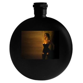 Helen Mirren Round Flask