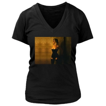 Helen Mirren Women's Deep V-Neck TShirt