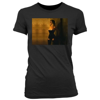 Helen Mirren Women's Junior Cut Crewneck T-Shirt