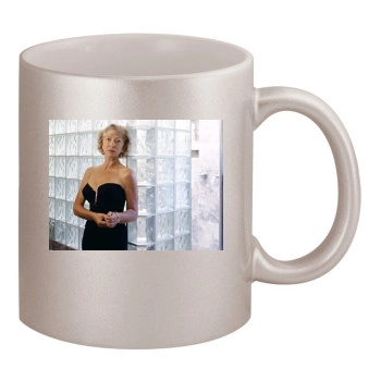 Helen Mirren 11oz Metallic Silver Mug