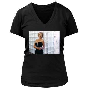 Helen Mirren Women's Deep V-Neck TShirt