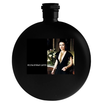 Helena Bonham Carter Round Flask