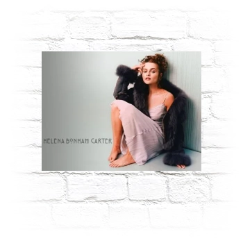 Helena Bonham Carter Metal Wall Art