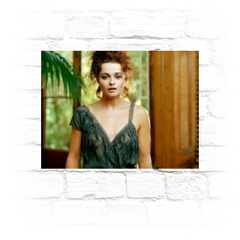 Helena Bonham Carter Metal Wall Art