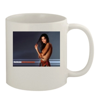 Helena Christensen 11oz White Mug