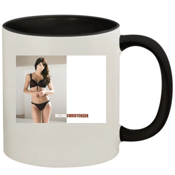 Helena Christensen 11oz Colored Inner & Handle Mug