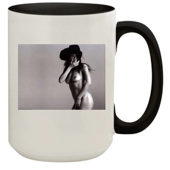 Helena Christensen 15oz Colored Inner & Handle Mug