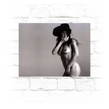 Helena Christensen Metal Wall Art