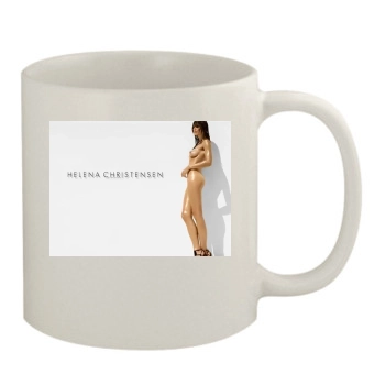 Helena Christensen 11oz White Mug