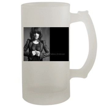 Helena Christensen 16oz Frosted Beer Stein