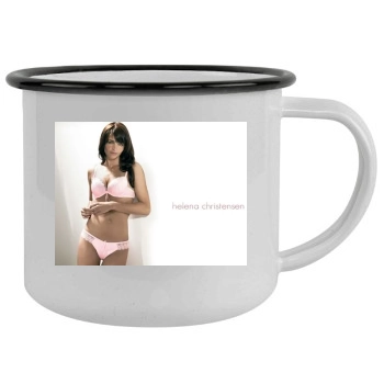 Helena Christensen Camping Mug