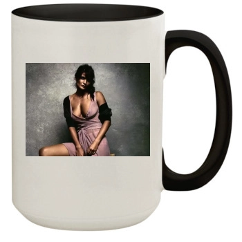 Helena Christensen 15oz Colored Inner & Handle Mug