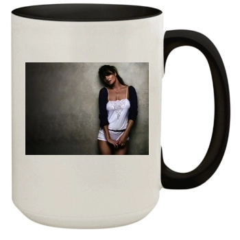 Helena Christensen 15oz Colored Inner & Handle Mug