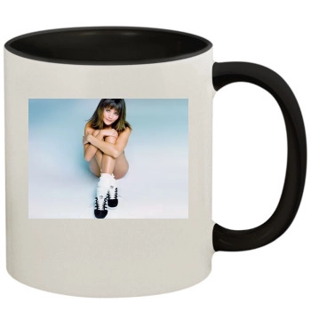 Helena Christensen 11oz Colored Inner & Handle Mug