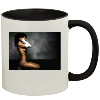 Helena Christensen 11oz Colored Inner & Handle Mug