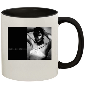 Helena Christensen 11oz Colored Inner & Handle Mug