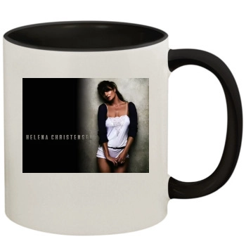 Helena Christensen 11oz Colored Inner & Handle Mug